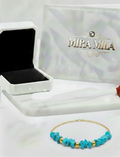 Pulsera Turquesa Aura – Mira Mila