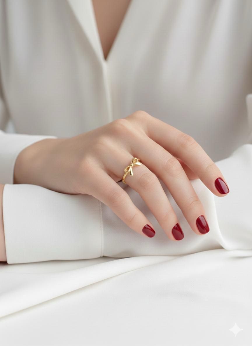 Anillo Lazo Dorado – Mira Mila
