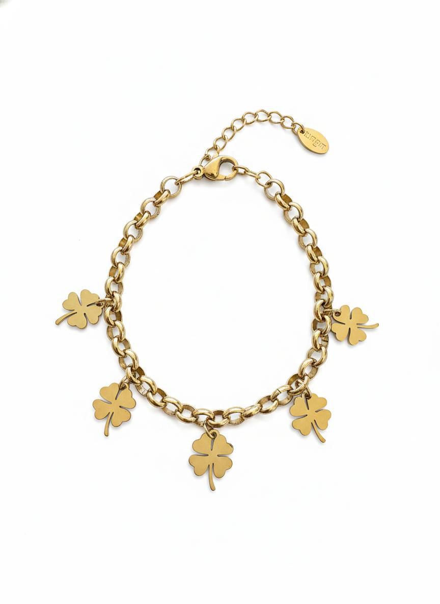 Pulsera Trébol de la Suerte – Mira Mila