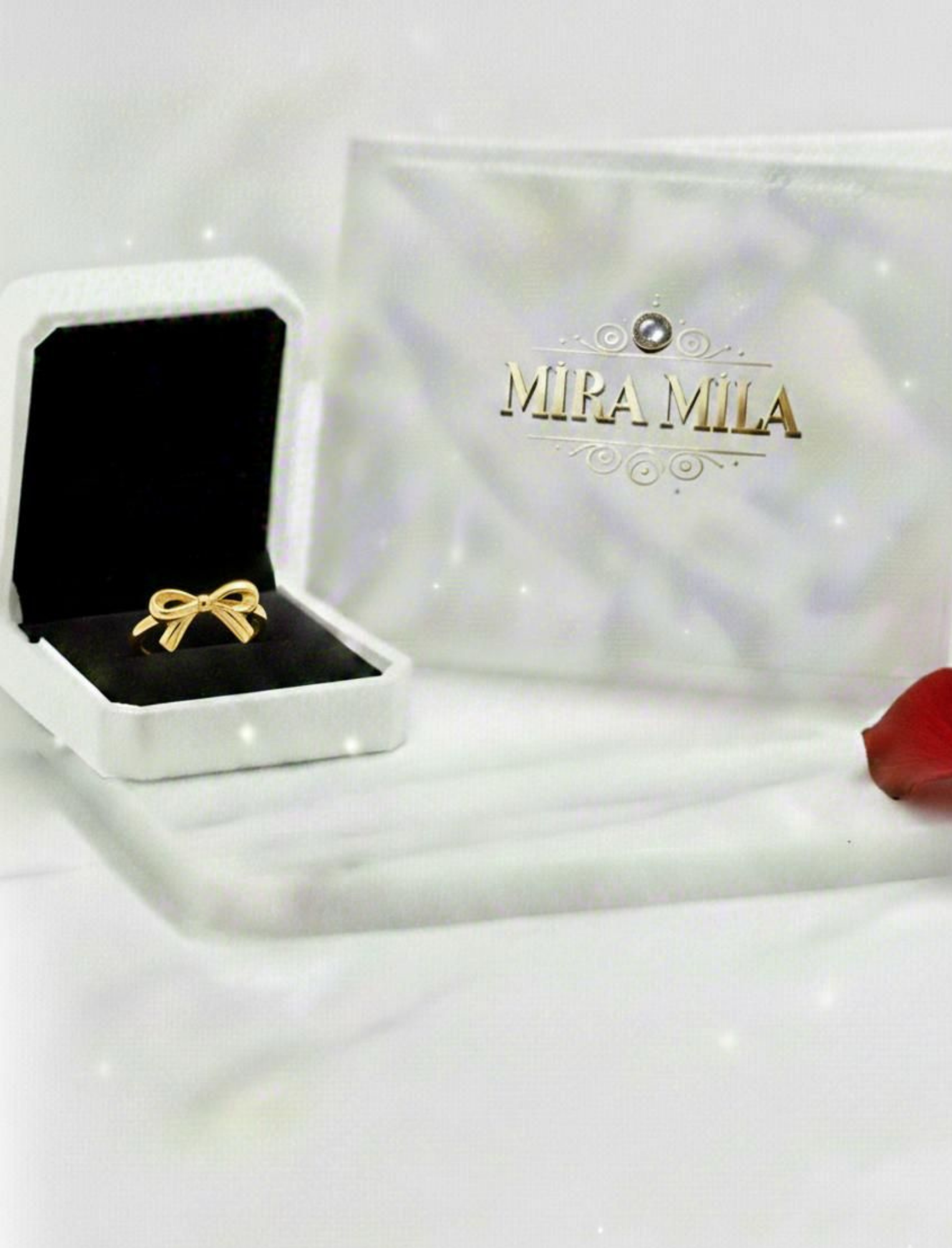 Anillo Lazo Dorado – Mira Mila