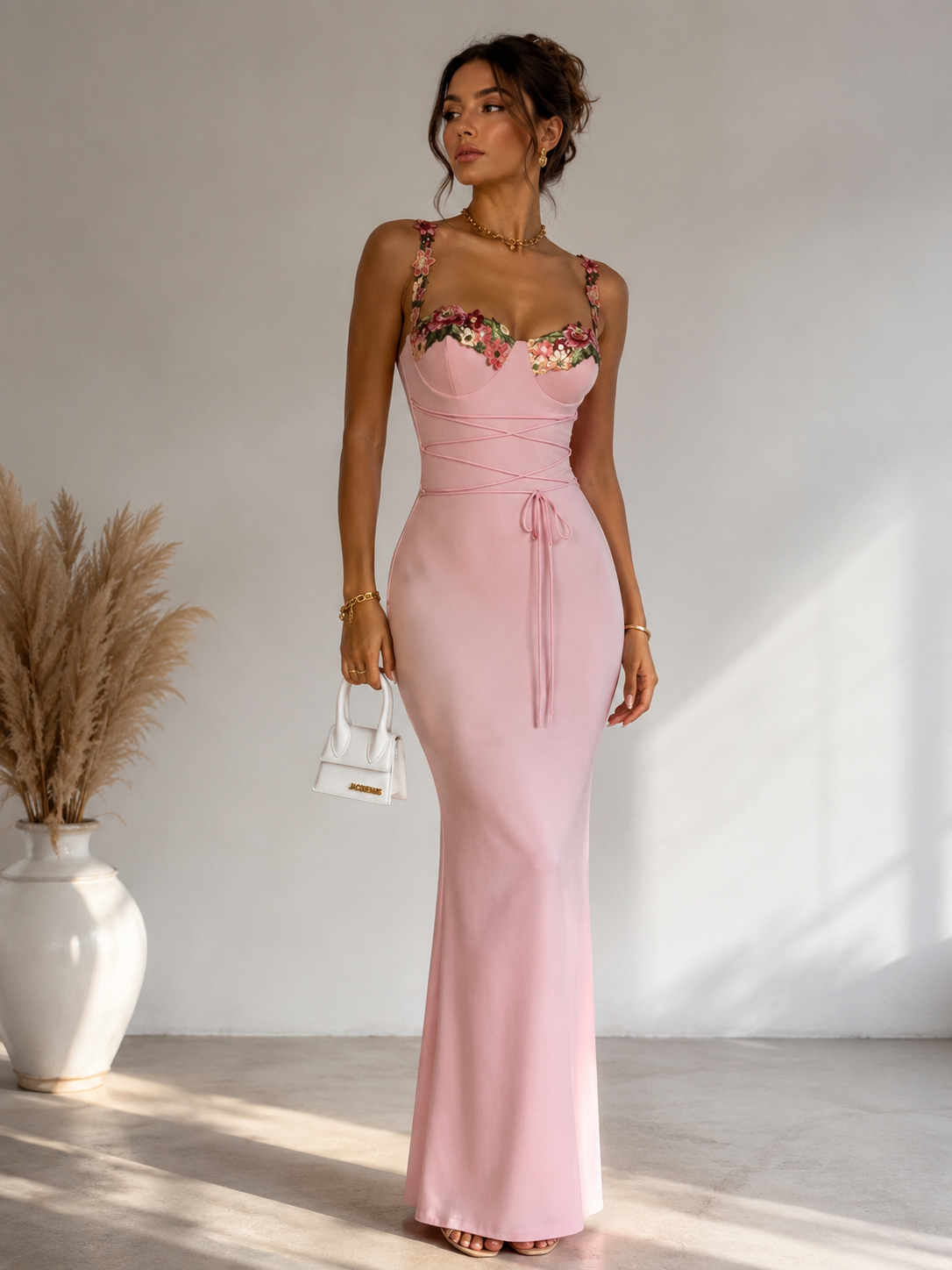 Vestido Maxi Floral Mira Mila