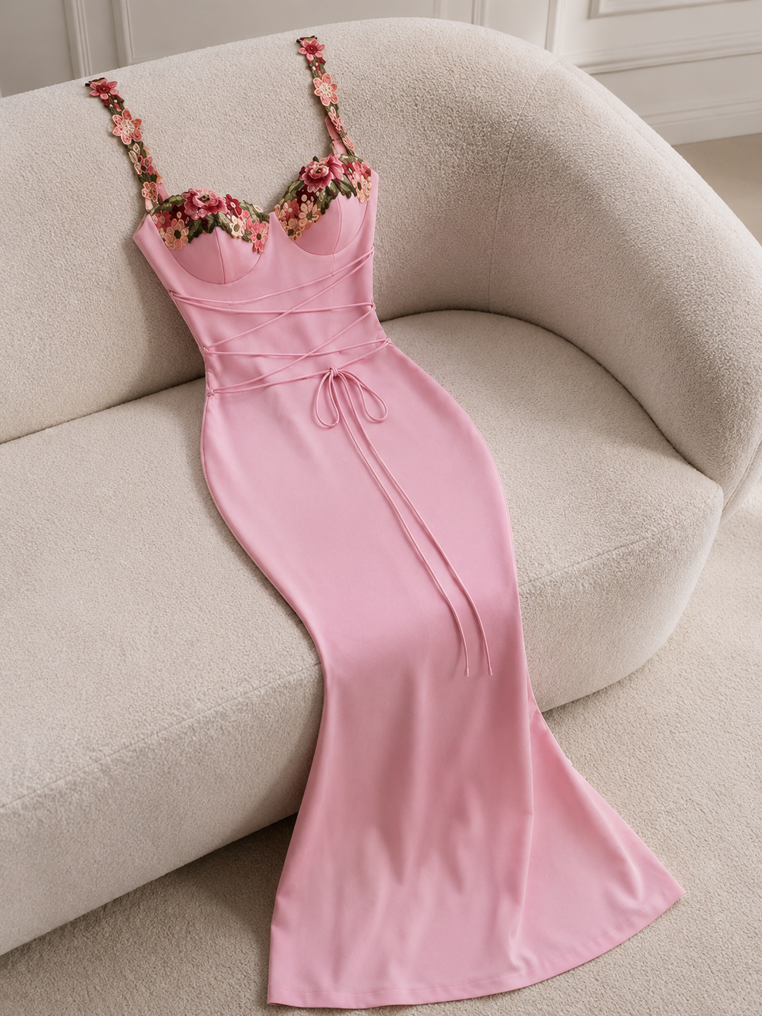 Vestido Maxi Floral Mira Mila