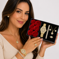 Set Elegante de Reloj y Joyas para mama