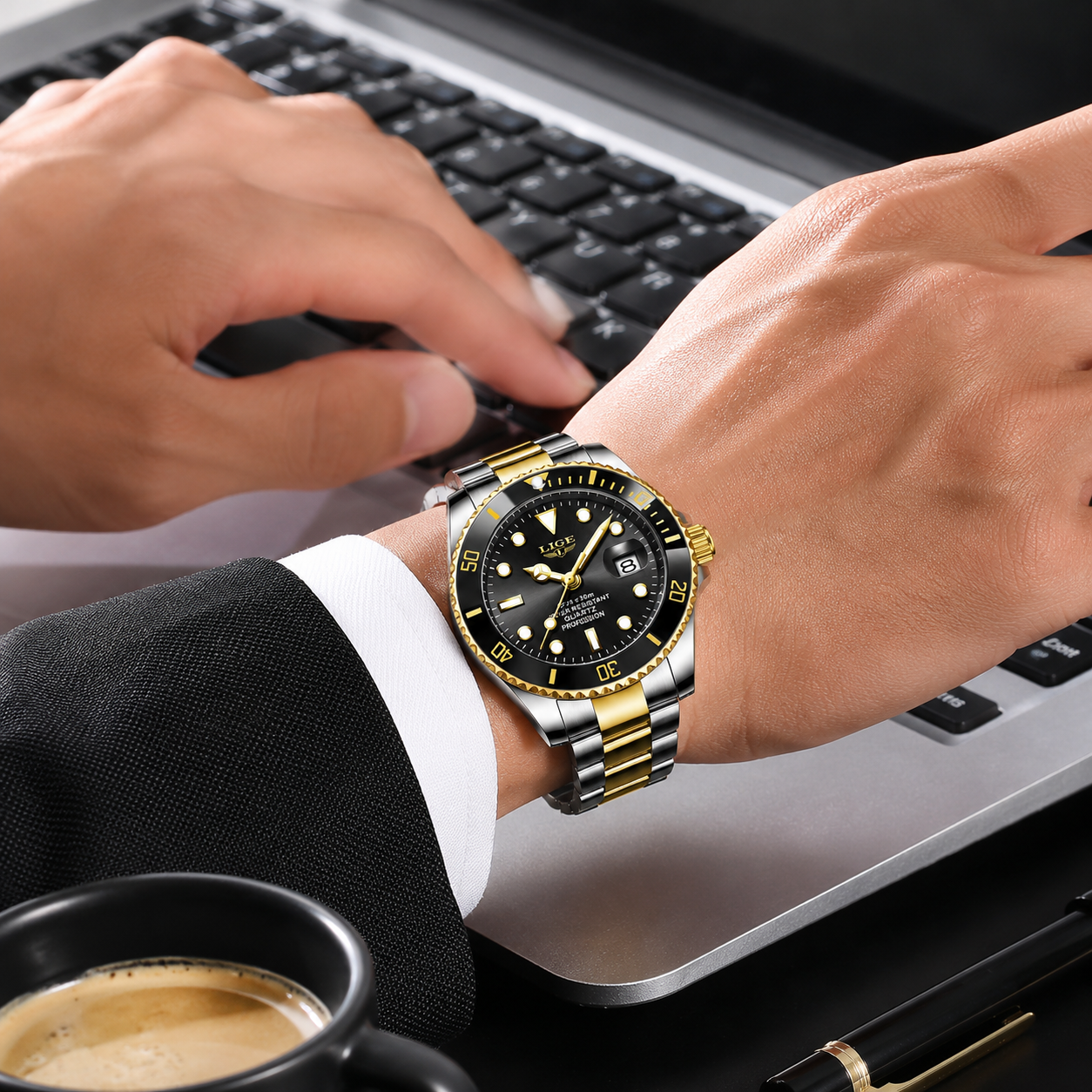 Reloj Premium de Acero Inoxidable para Hombre – Sport Luxury