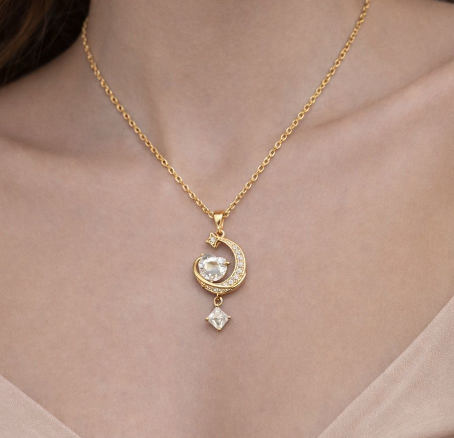 Collar Luna Brillante – Mira Mila