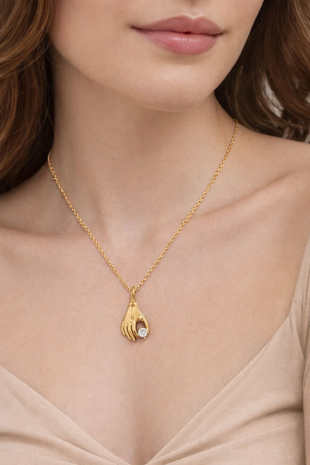 Collar Mano Brillante – Mira Mila
