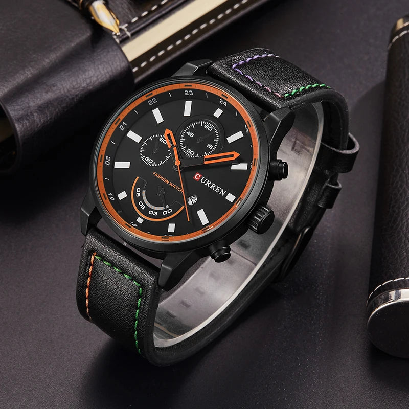 Reloj Premium Quartz para Hombre – Luxury Edition