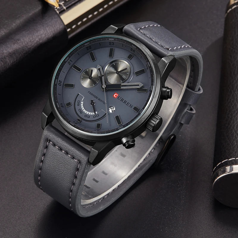 Reloj Premium Quartz para Hombre – Luxury Edition