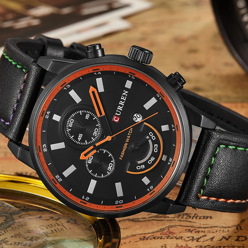 Reloj Premium Quartz para Hombre – Luxury Edition