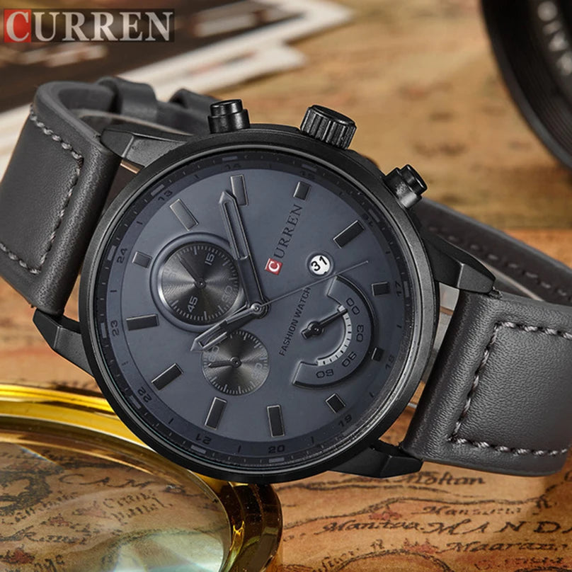 Reloj Premium Quartz para Hombre – Luxury Edition