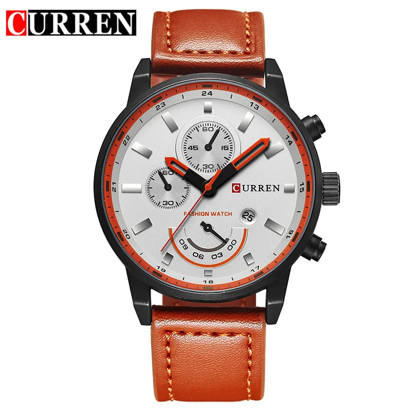 Reloj Premium Quartz para Hombre – Luxury Edition