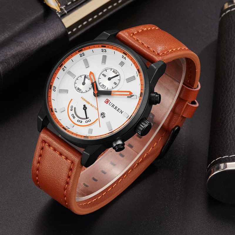Reloj Premium Quartz para Hombre – Luxury Edition