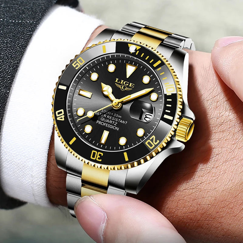 Reloj Premium de Acero Inoxidable para Hombre – Sport Luxury