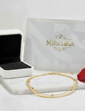 Collar Doble Aura Dorada - Mira Mila