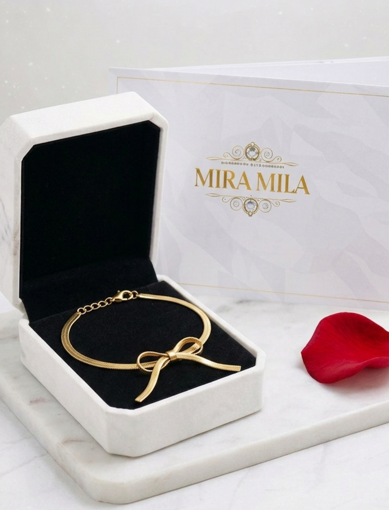 Pulsera Lazo Dorado - Mira Mila