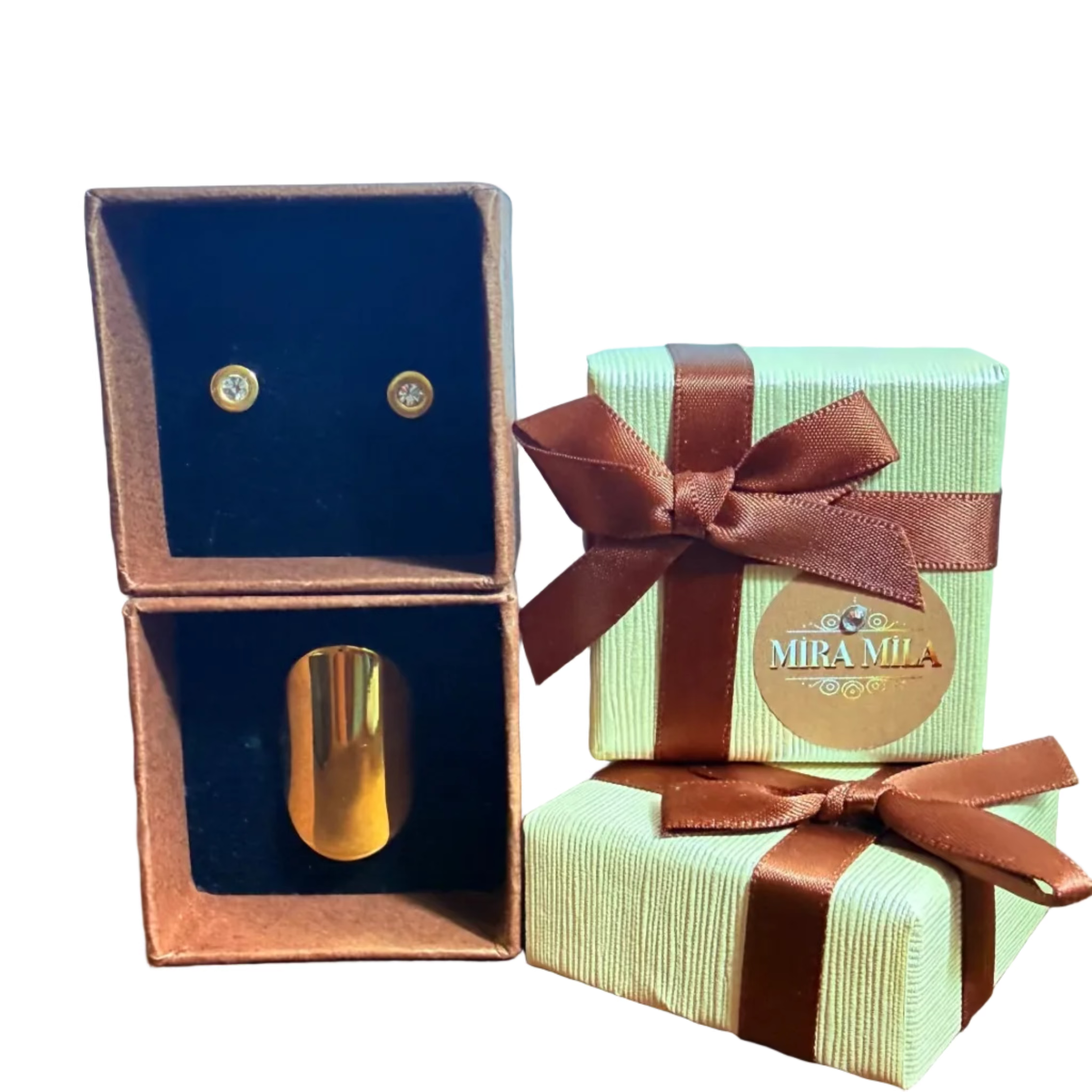 Cajas de Anillos y Aretes