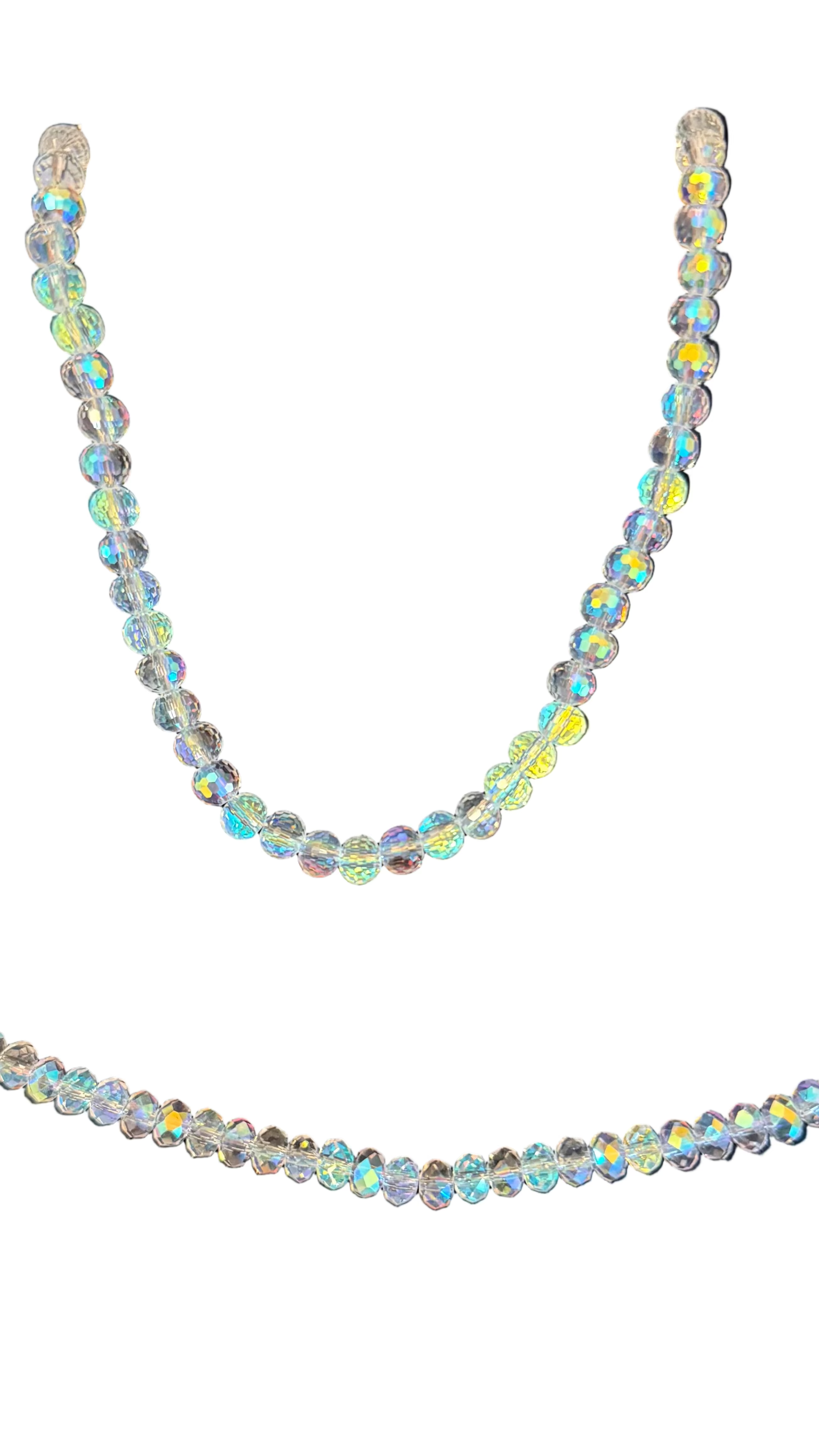 Set Pulsera y Cadena Swarovski Elegance - Mira Mila
