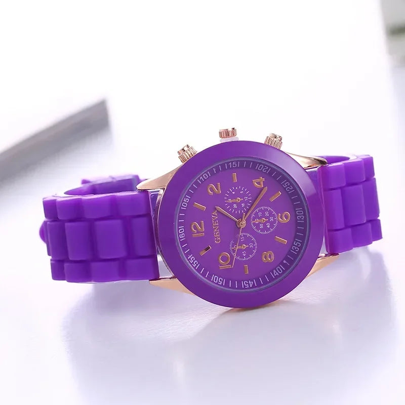 Women Fashion Silicone Watch