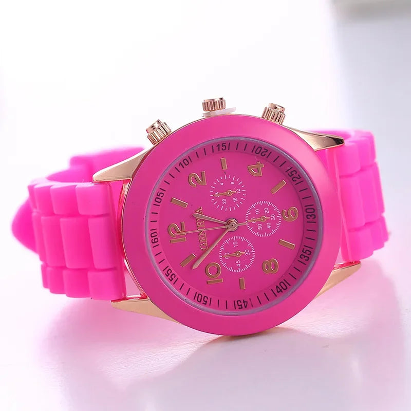 Women Fashion Silicone Watch