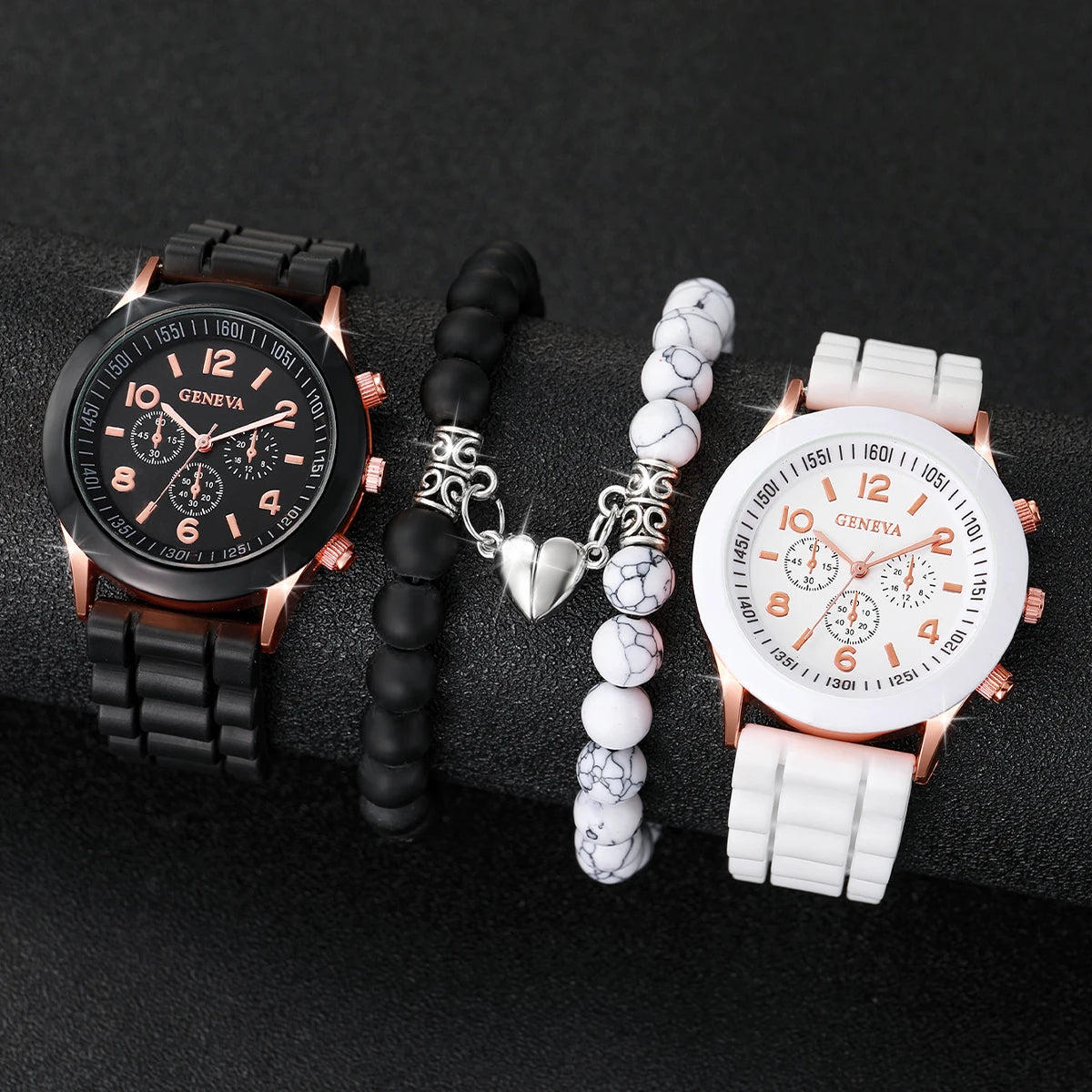 Love Couple Watch Set – 4 Piezas