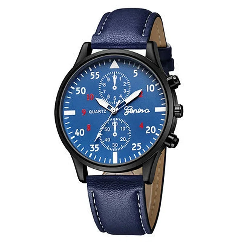 Luxury Men Watch Set – Brown Edition