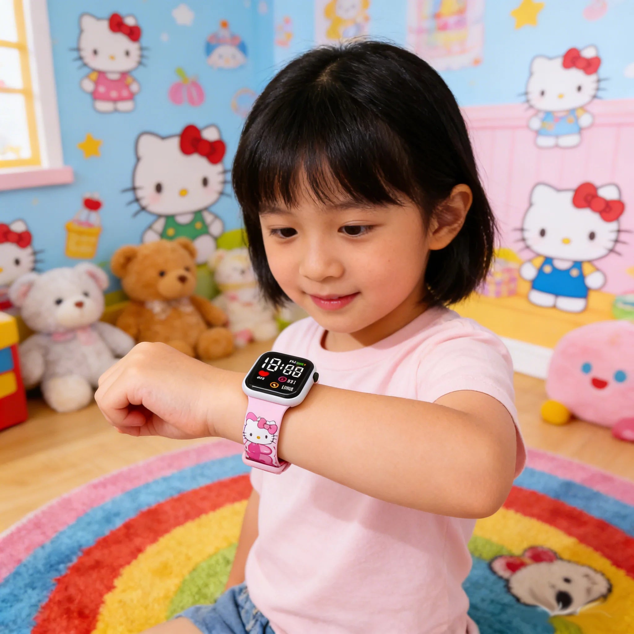 Hello Kitty & Kuromi Kids Watch