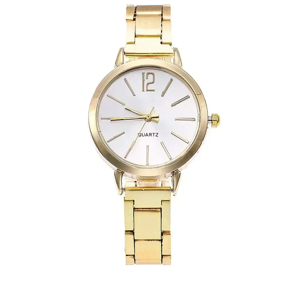 Luxury Gold Women Watch Set
