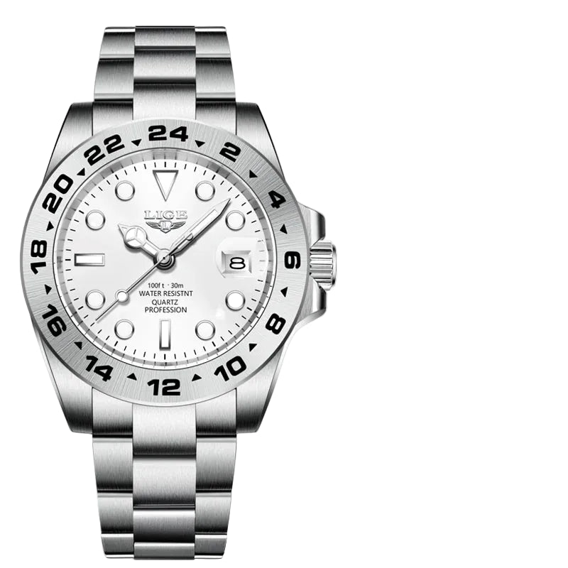 Reloj Premium de Acero Inoxidable para Hombre – Sport Luxury