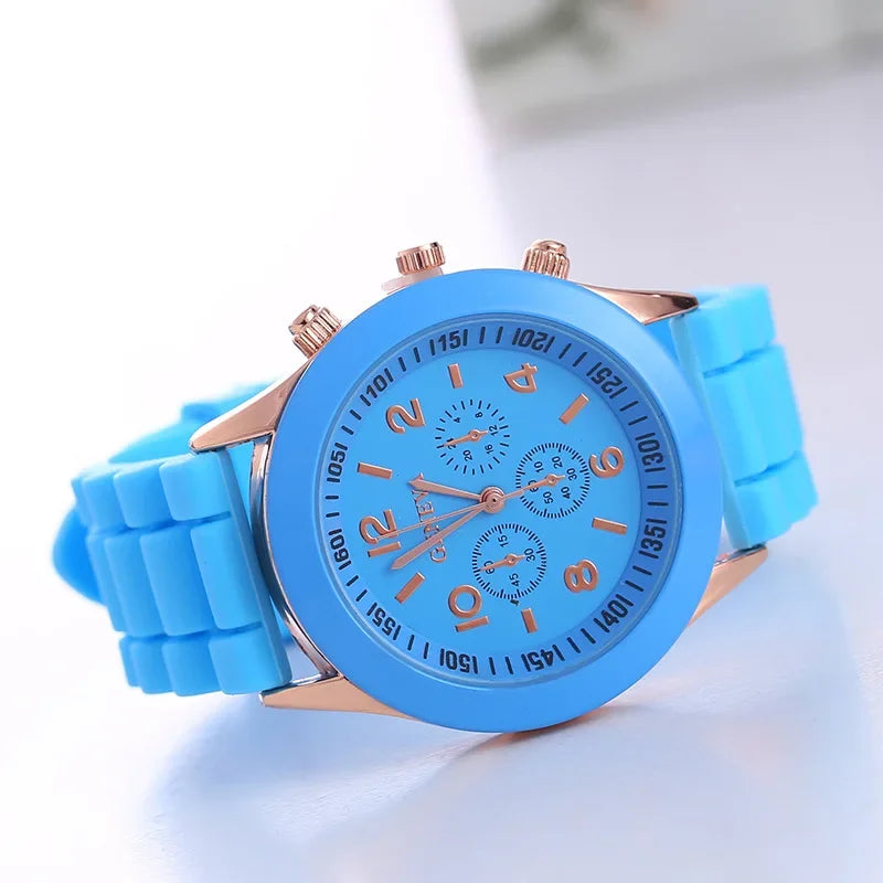 Women Fashion Silicone Watch