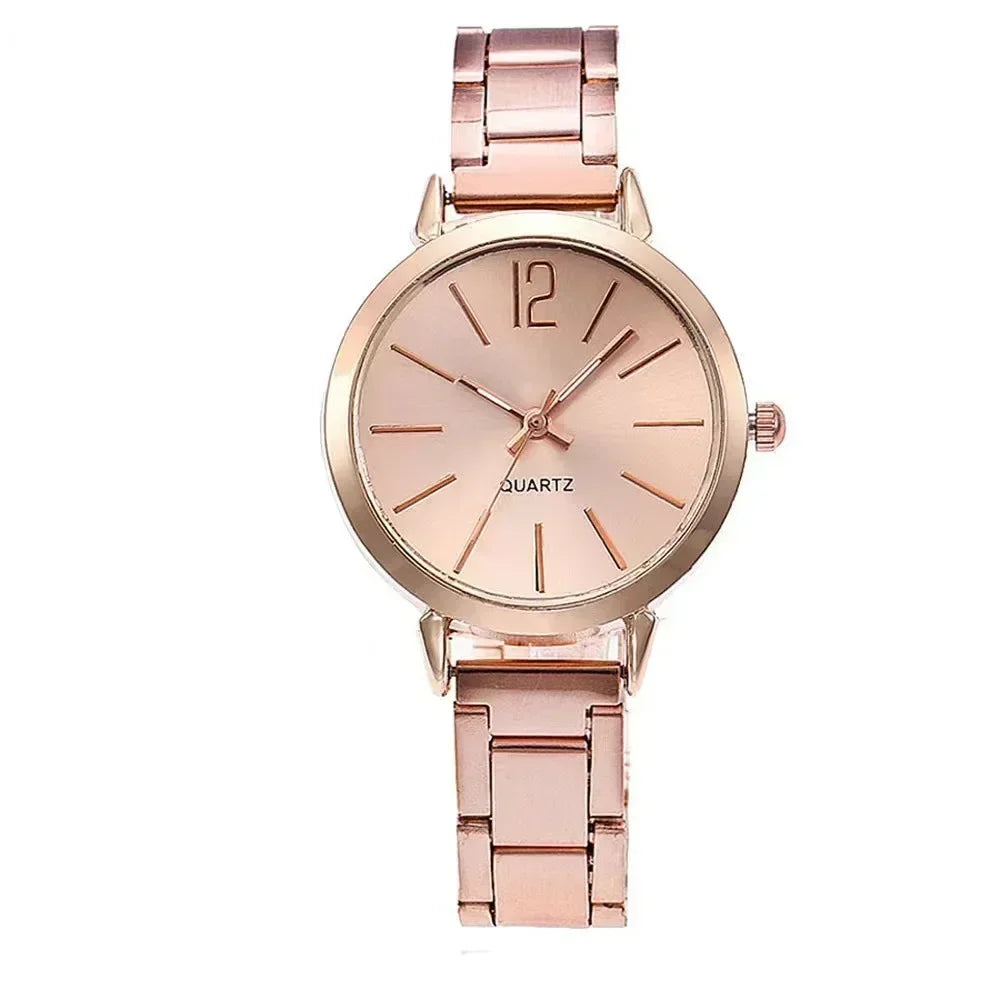 Luxury Gold Women Watch Set