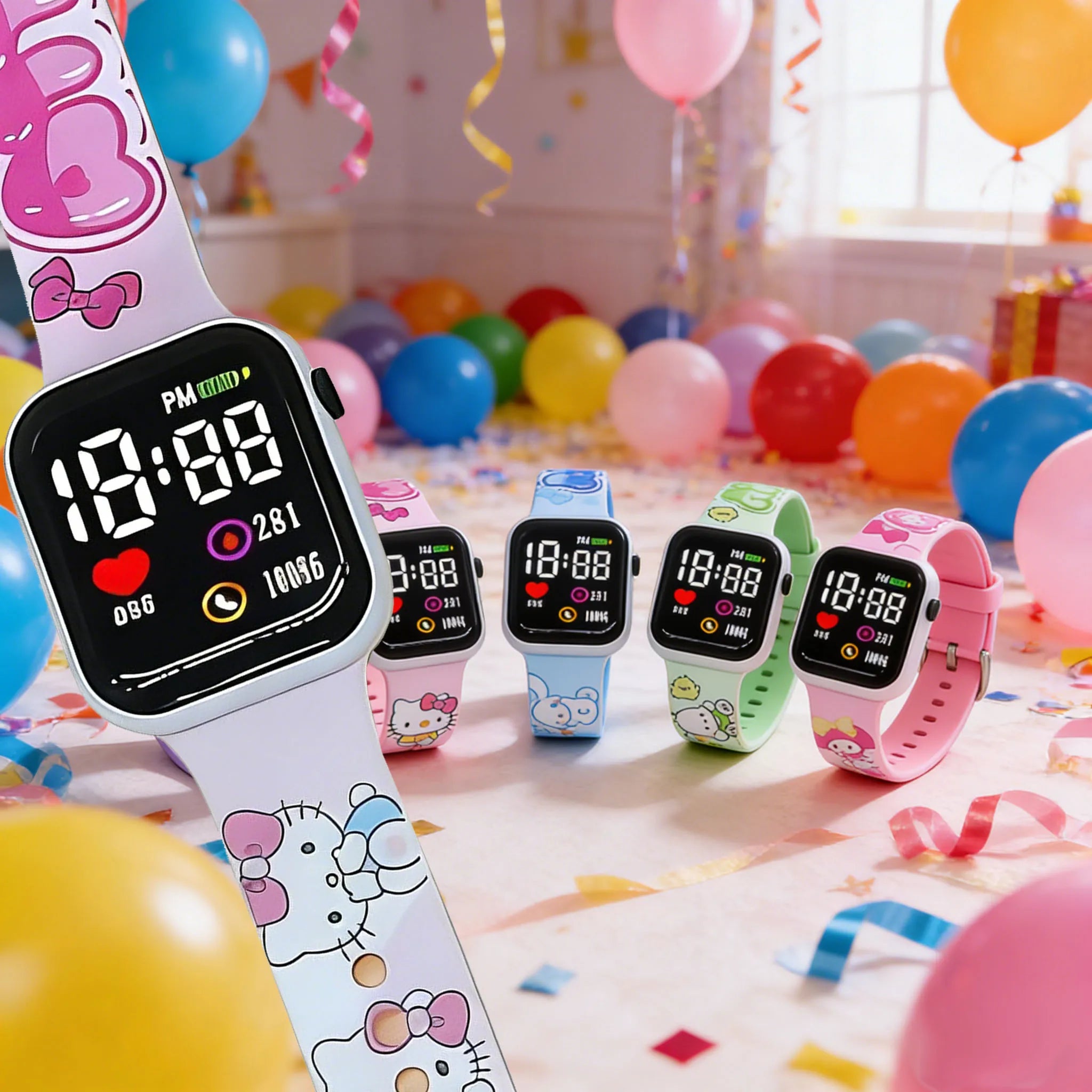 Hello Kitty & Kuromi Kids Watch