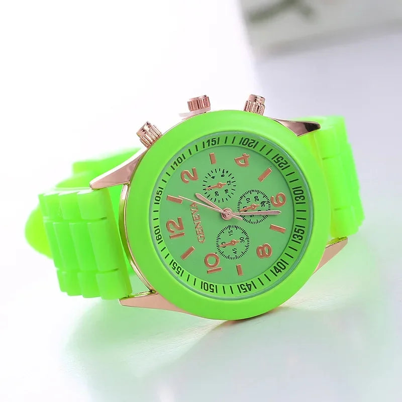 Women Fashion Silicone Watch