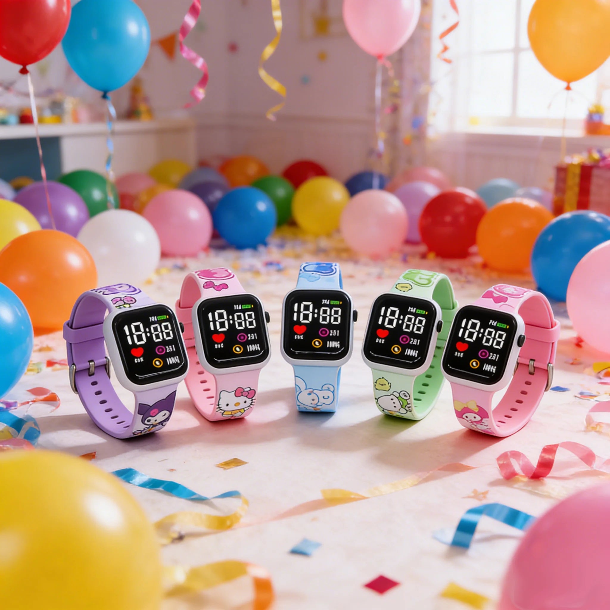 Hello Kitty & Kuromi Kids Watch