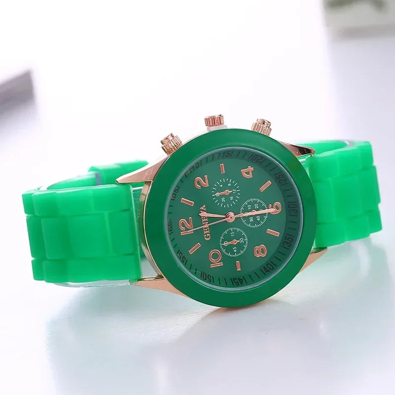 Women Fashion Silicone Watch
