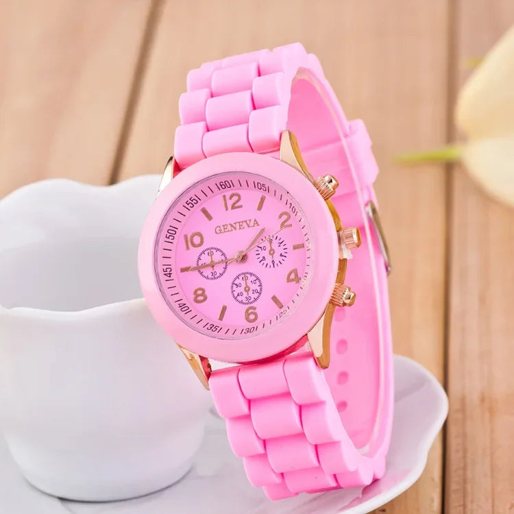 Women Fashion Silicone Watch