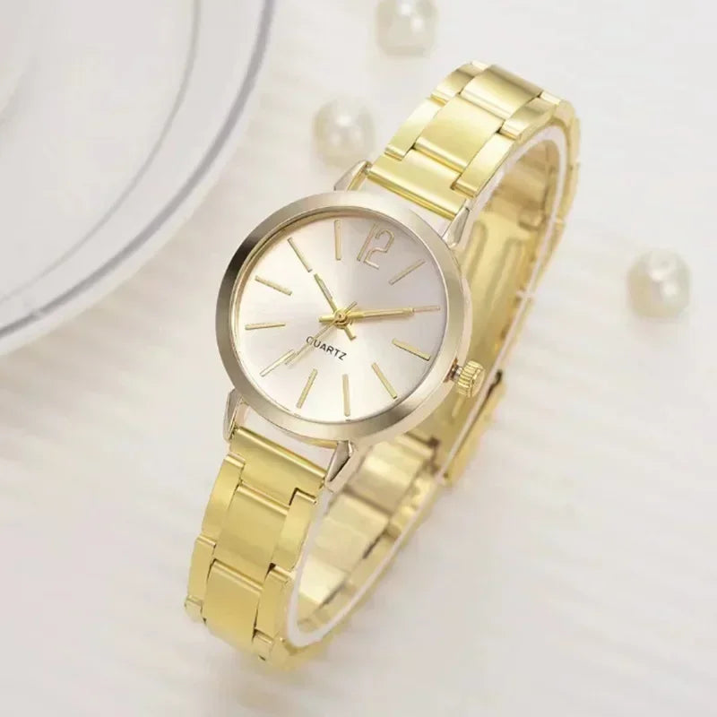 Luxury Gold Women Watch Set