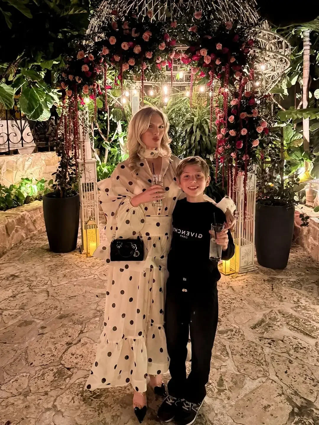 Women Casual Polka Dot Dress Chic Stand Collar Puff Sleeves See Through Ruffle Maxi Vestidos 2026 New Lady Vacation Party Wears