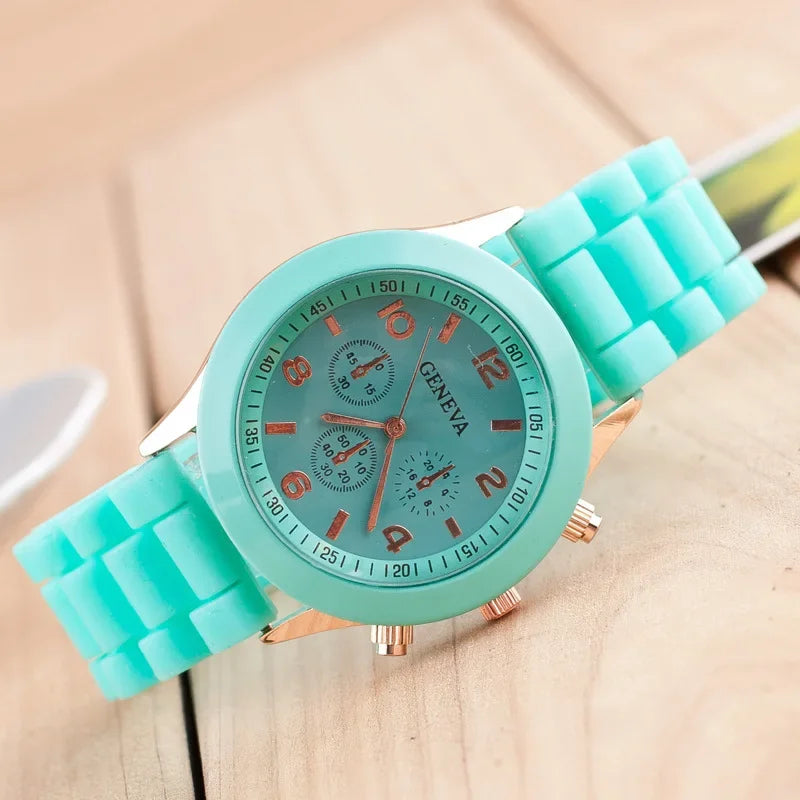 Women Fashion Silicone Watch