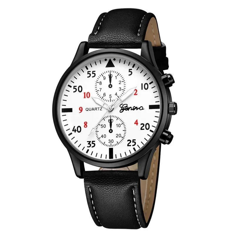 Luxury Men Watch Set – Brown Edition