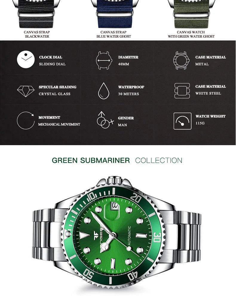 Luxury Skeleton Men Watch