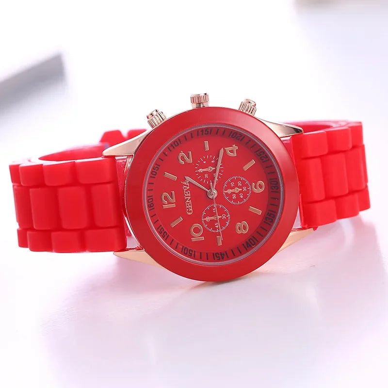 Women Fashion Silicone Watch