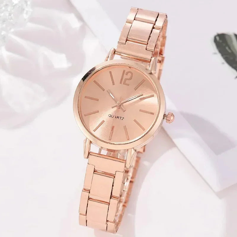 Luxury Gold Women Watch Set