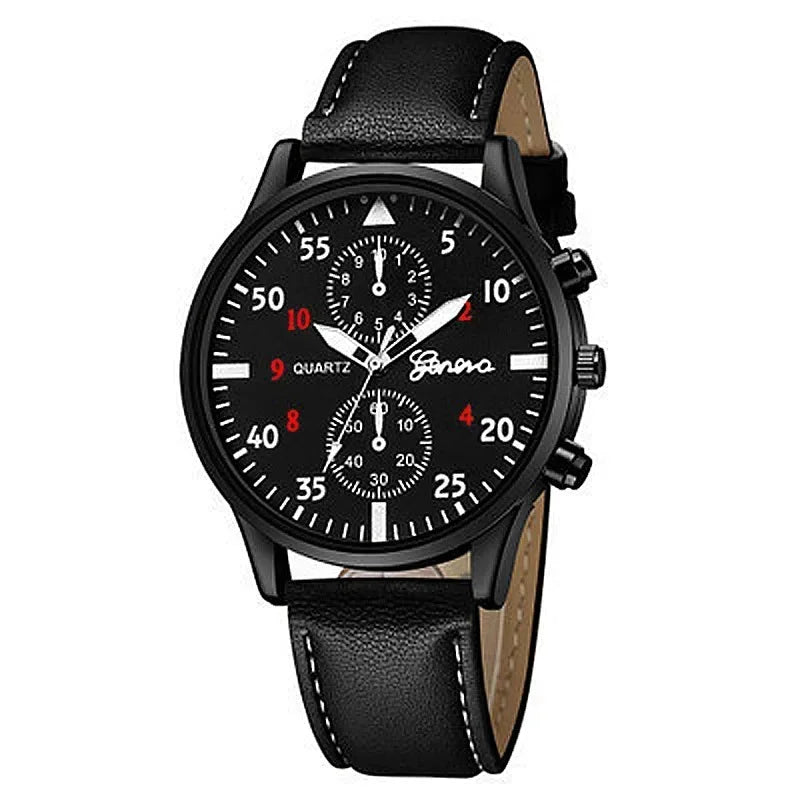 Luxury Men Watch Set – Brown Edition