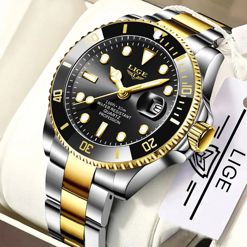 Reloj Premium de Acero Inoxidable para Hombre – Sport Luxury
