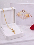 Collar Fe Dorada – Mira Mila